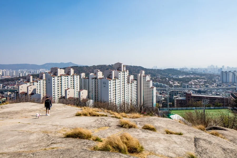 월곡 오동근린공원 전망 실제 사진
