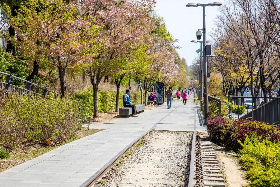 경춘선숲길 실제 사진