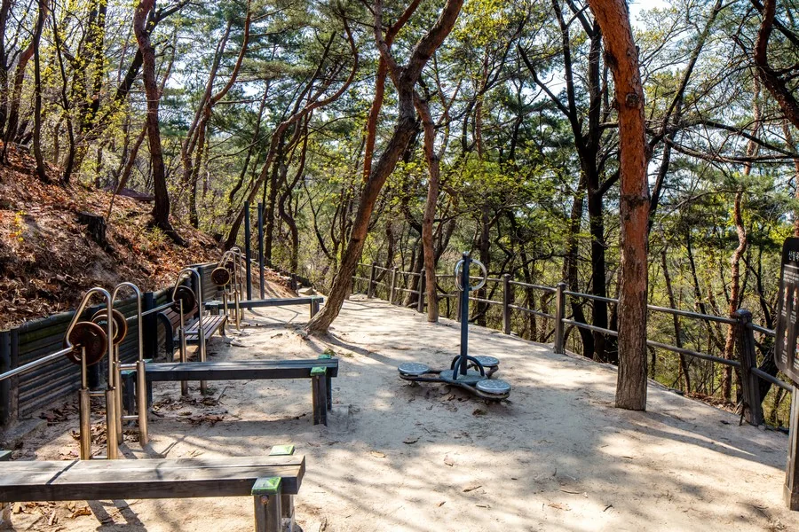 청량근린공원 실제 사진
