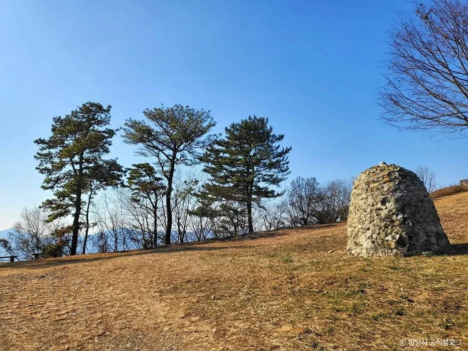추화산성 경유지 · 봉수대 주변 실제 사진