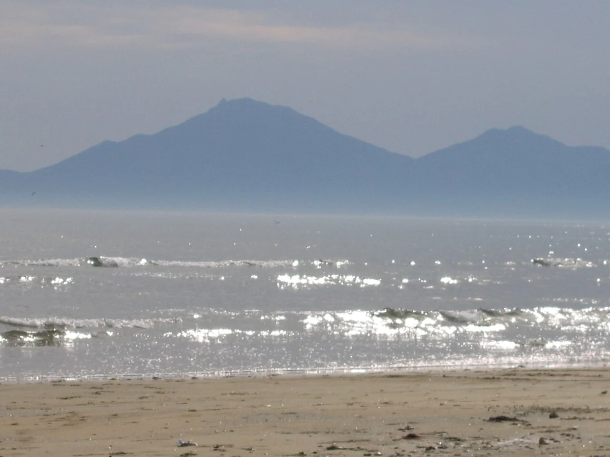 다대포 해변 경관 참고사진 · 해변댕길·강변댕길 전체 사진이 아님 실제 사진 (2005-05-21)