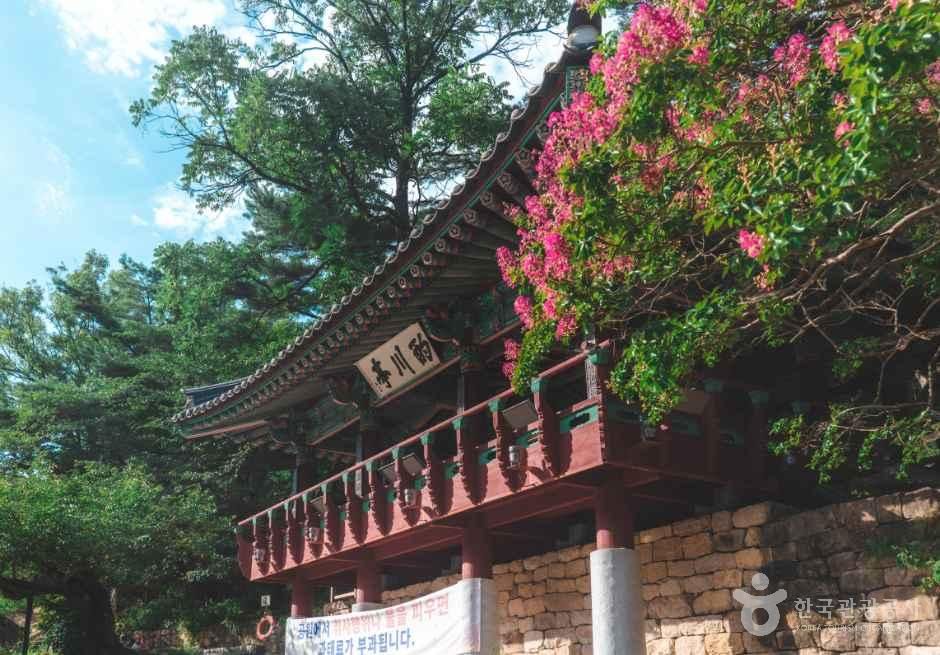 작괘천(작천정계곡) 경관·시설 참고사진 · 확인된 산책 동선 아님 실제 사진