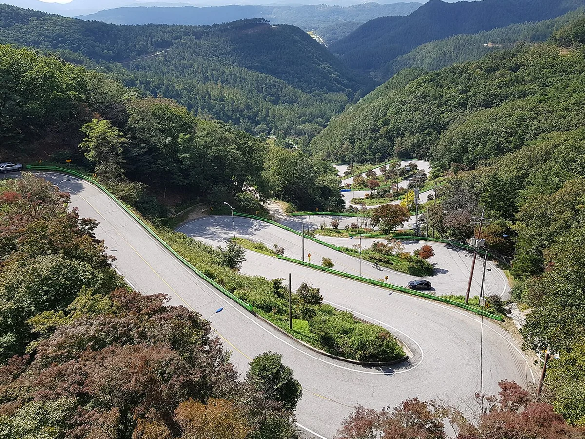 말티재 전망대(말티고개) 경관 참고사진 실제 사진