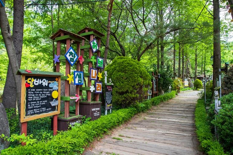 참샘허브나라 경관 참고사진 실제 사진