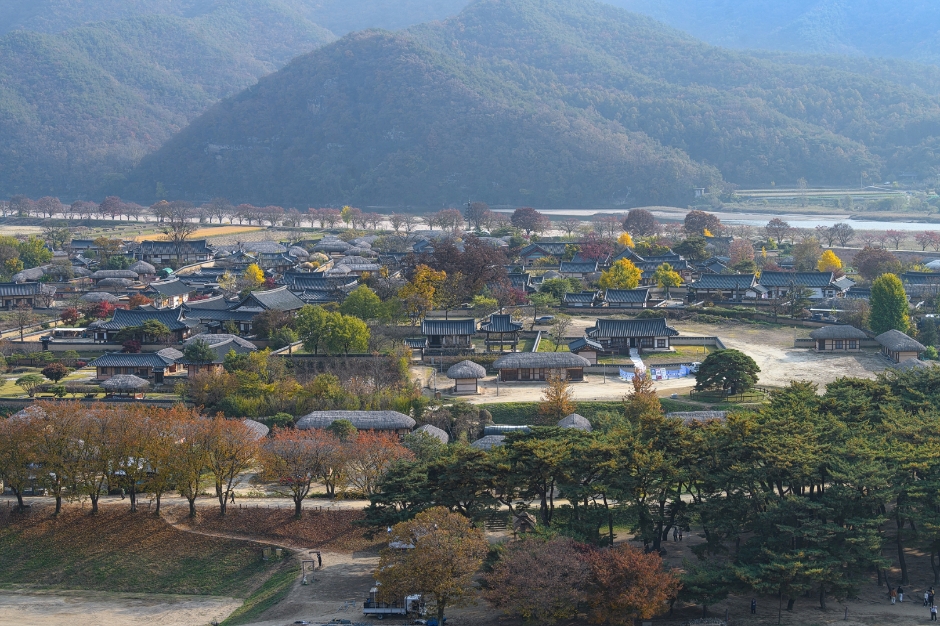 부용대 공식 관광자료 제공 사진 실제 사진