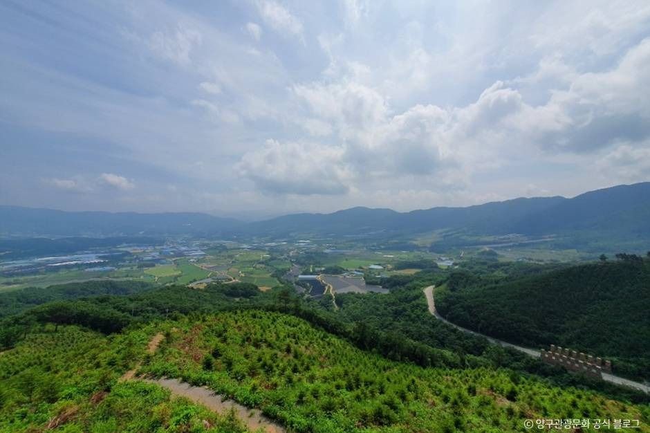 양구 펀치볼마을 (펀치볼) 공식 관광자료 제공 사진 실제 사진