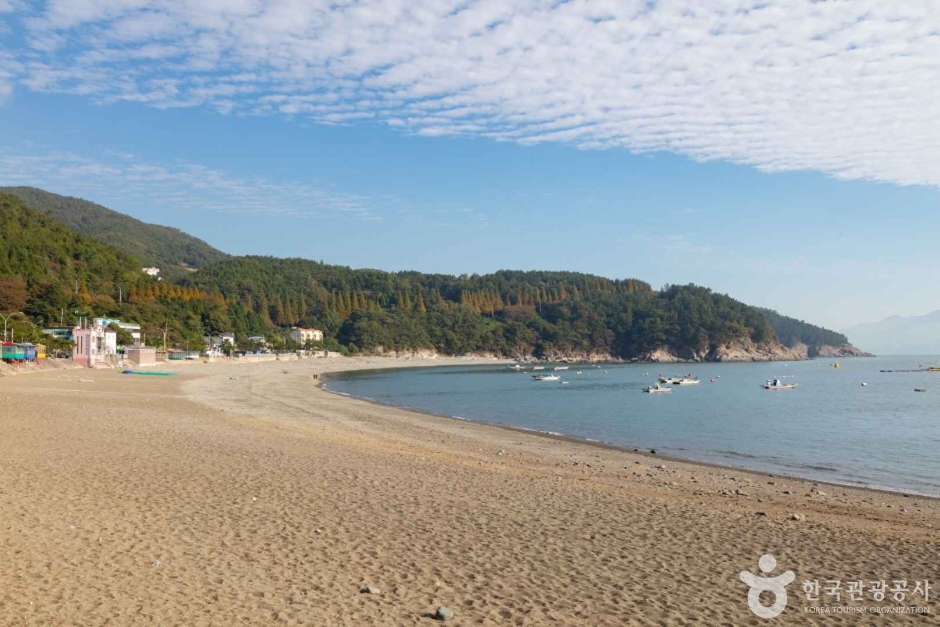 만성리 검은모래해변 공식 관광자료 제공 사진 실제 사진