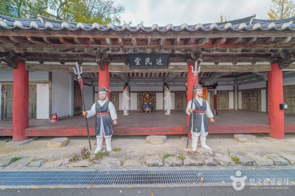 장기척화비와 근민당 공식 관광자료 제공 사진 실제 사진