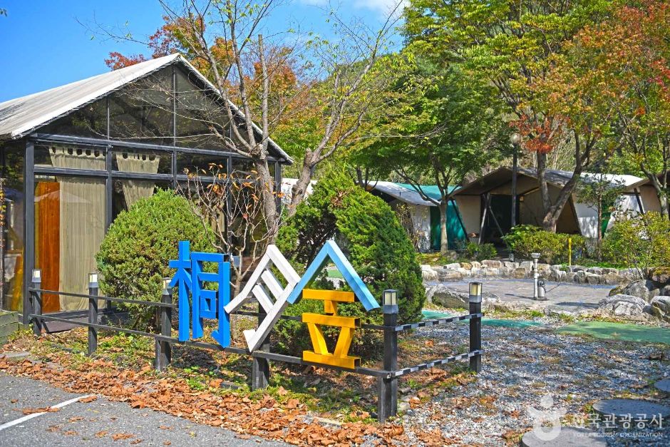 계룡산글램핑 동월숲 공식 관광자료 제공 사진 실제 사진
