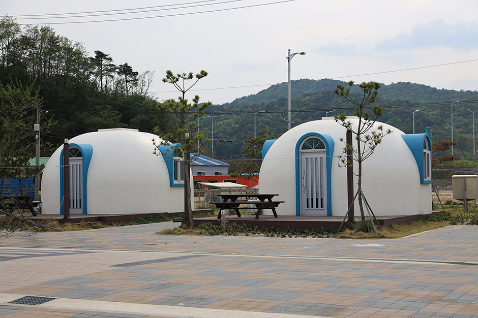 명파해변오토캠핑장 공식 관광자료 제공 사진 실제 사진