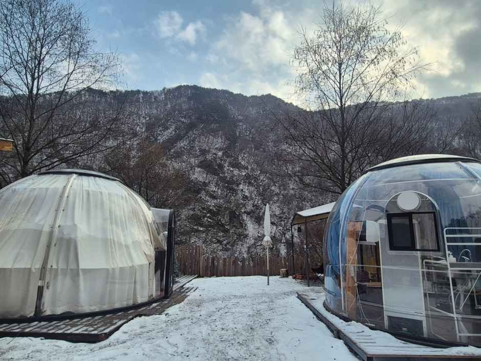뇌운계곡글램핑 공식 관광자료 제공 사진 실제 사진