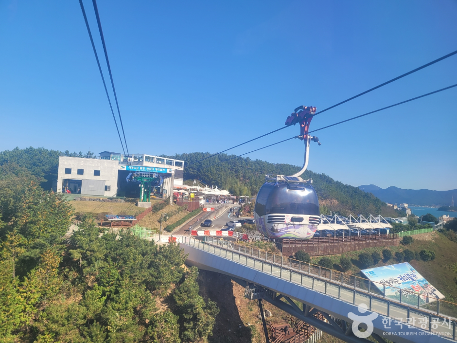 통영케이블카 공식 관광자료 제공 사진 실제 사진