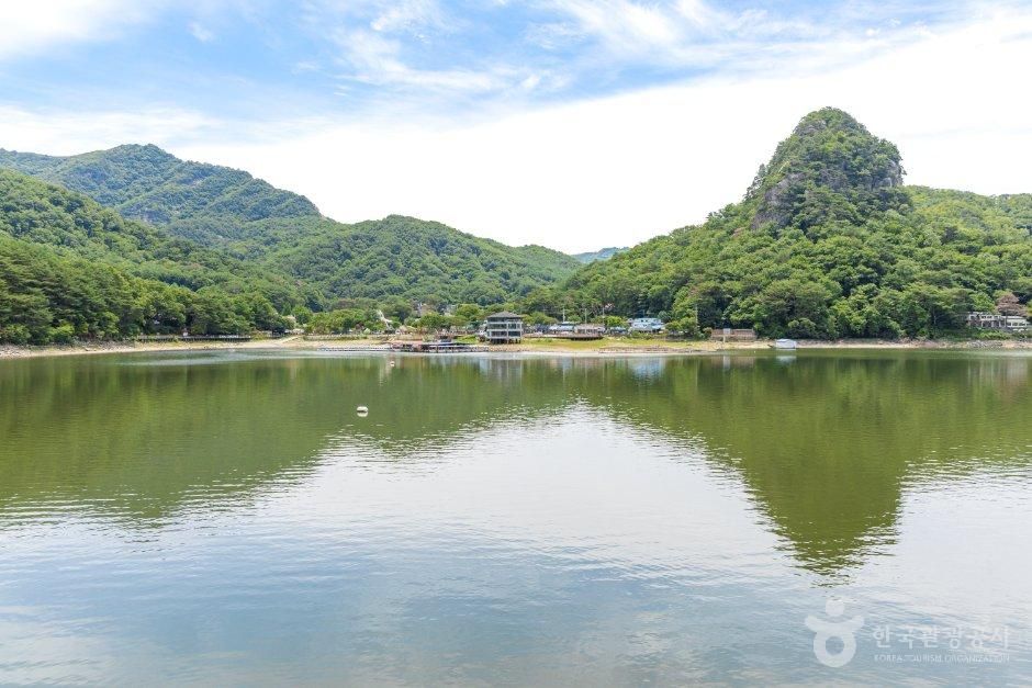 포천 산정호수 공식 관광자료 제공 사진 실제 사진