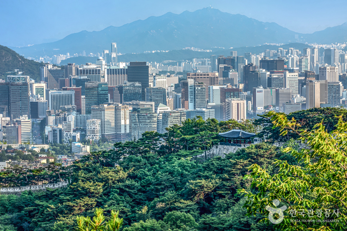 북악스카이 팔각정 공식 관광자료 제공 사진 실제 사진