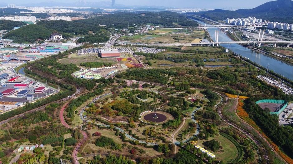 수도권매립지 드림파크 야생화단지 공식 관광자료 제공 사진 실제 사진