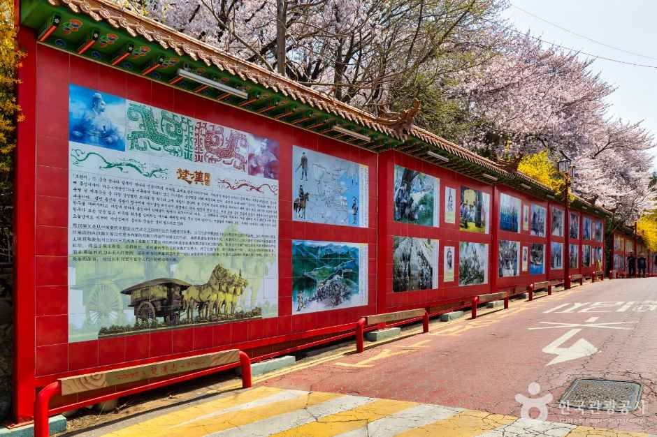 삼국지 벽화거리 공식 관광자료 제공 사진 실제 사진