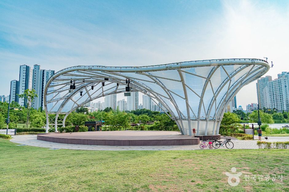 한강신도시 호수공원 공식 관광자료 제공 사진 실제 사진