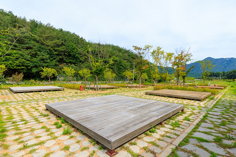 속리산 시어동 캠핑장 공식 관광자료 제공 사진 실제 사진